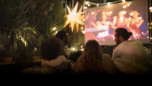 How to Turn Your Garden into an Outdoor Cinema